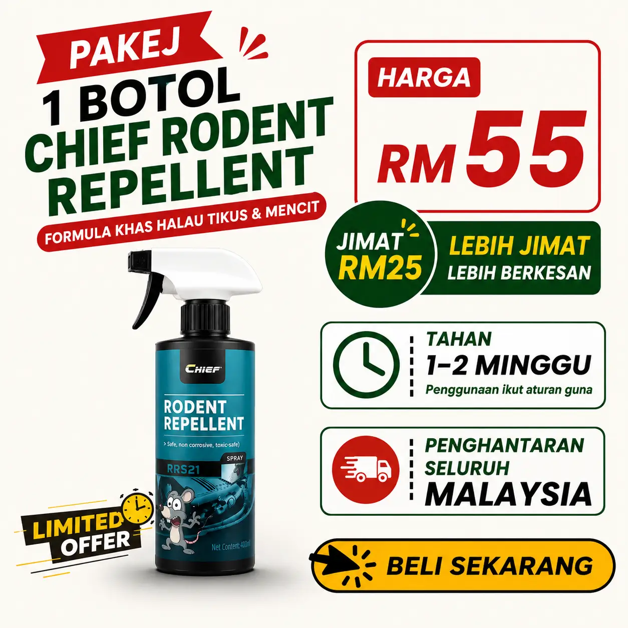Pakej 1 Botol